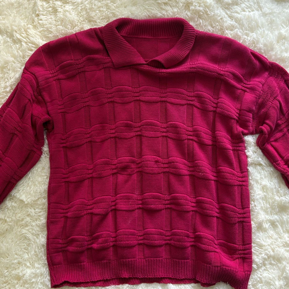 Cozy Pink Sweater